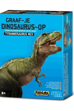 4M Speelgoed Graaf Je Dinosaurus Op - Tyrannosaurus Rex