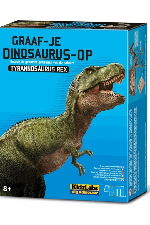 4M Speelgoed Graaf Je Dinosaurus Op - Tyrannosaurus Rex
