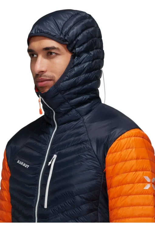 Mammut Donsjas Eiger Speed In Half Zip Hoodie Men
