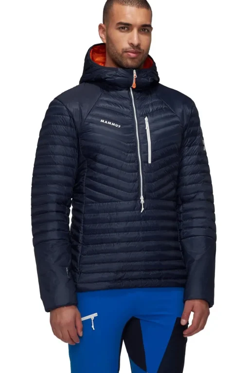 Mammut Donsjas Eiger Speed In Half Zip Hoodie Men