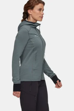Mammut Fleece Taiss Light Ml Hooded Wms Jacket