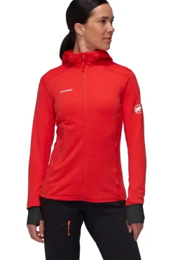 Mammut Fleece Taiss Light Ml Hooded Wms Jacket