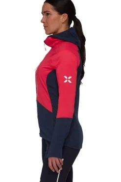 Mammut Softshell Jas Eiger Nordwand Ml Hybrid Hooded Jacket Women