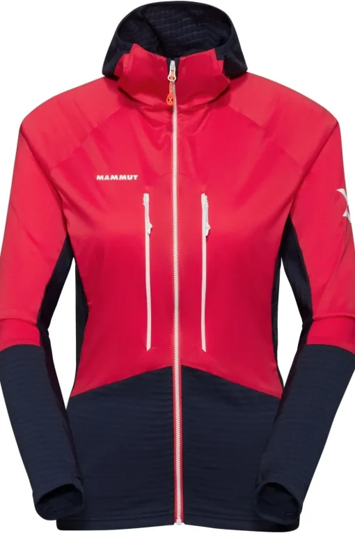 Mammut Softshell Jas Eiger Nordwand Ml Hybrid Hooded Jacket Women