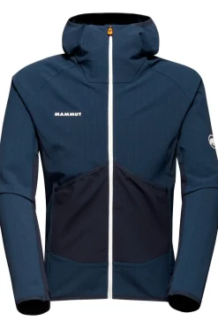 Mammut Softshell Jas Eiger Speed Ml Hybrid Hooded Jacket Men