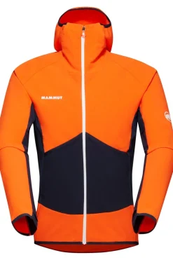 Mammut Softshell Jas Eiger Speed Ml Hybrid Hooded Jacket Men