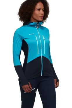 Mammut Softshell Jas Eiger Nordwand Ml Hybrid Hooded Jacket Women