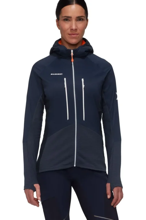 Mammut Softshell Jas Eiger Nordwand Ml Hybrid Hooded Jacket Women