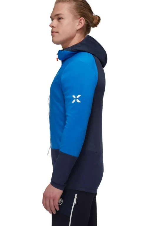 Mammut Trui Eiger Speed Ml Hybrid Half Zip Hoodie Men