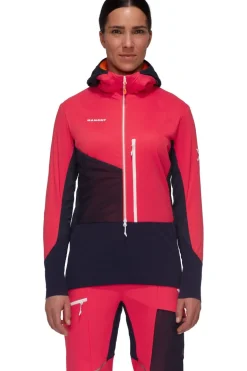 Mammut Trui Eiger Speed Ml Hybrid Half Zip Hoodie Women