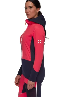 Mammut Trui Eiger Speed Ml Hybrid Half Zip Hoodie Women