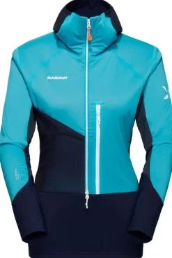 Mammut Trui Eiger Speed Ml Hybrid Half Zip Hoodie Women