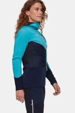 Mammut Trui Eiger Speed Ml Hybrid Half Zip Hoodie Women