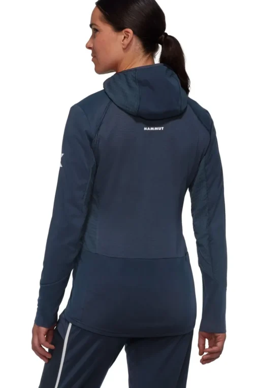 Mammut Trui Eiger Speed Ml Hybrid Half Zip Hoodie Women
