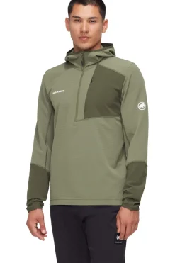 Mammut T-Shirt Madris Light Ml Half Zip Hoody Men
