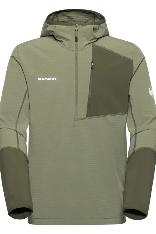 Mammut T-Shirt Madris Light Ml Half Zip Hoody Men