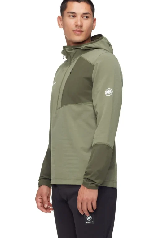 Mammut T-Shirt Madris Light Ml Half Zip Hoody Men