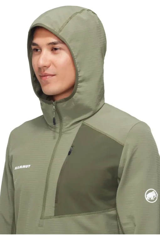 Mammut T-Shirt Madris Light Ml Half Zip Hoody Men