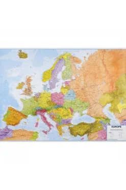 Maps International Europa pol. plano gepl. ENG mi