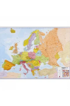 Maps International Europa pol. plano gepl. ENG mi