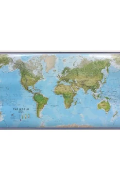 Maps International World environmental gepl. met latjes mi