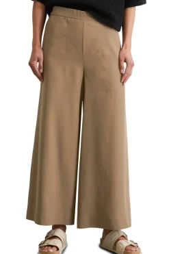 Marc O'Polo Broek Pants, Culotte Style, Elastic Waistband, Seam Pock