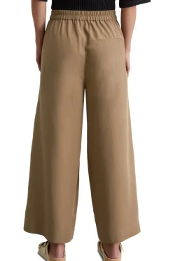 Marc O'Polo Broek Pants, Culotte Style, Elastic Waistband, Seam Pock