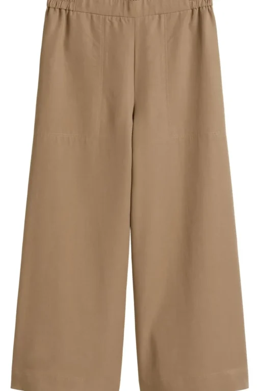Marc O'Polo Broek Pants, Culotte Style, Elastic Waistband, Seam Pock