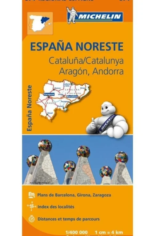 Michelin Aragon / Cataluna / Andorra 574 mich (r)