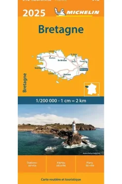 Michelin Boek Bretagne 2021 512 Mich (R)