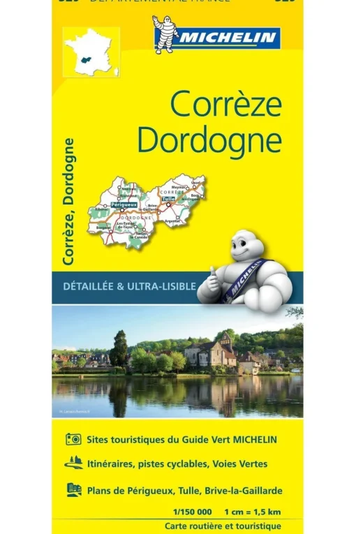 Michelin Dordogne / Corrèze 329 mich (r)