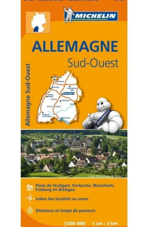 Michelin Duitsland Zuid-West 545 mich (r) Baden-Württemberg