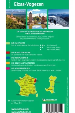 Michelin Elzas / Vogezen GVN mich met Zwarte Woud en Basel