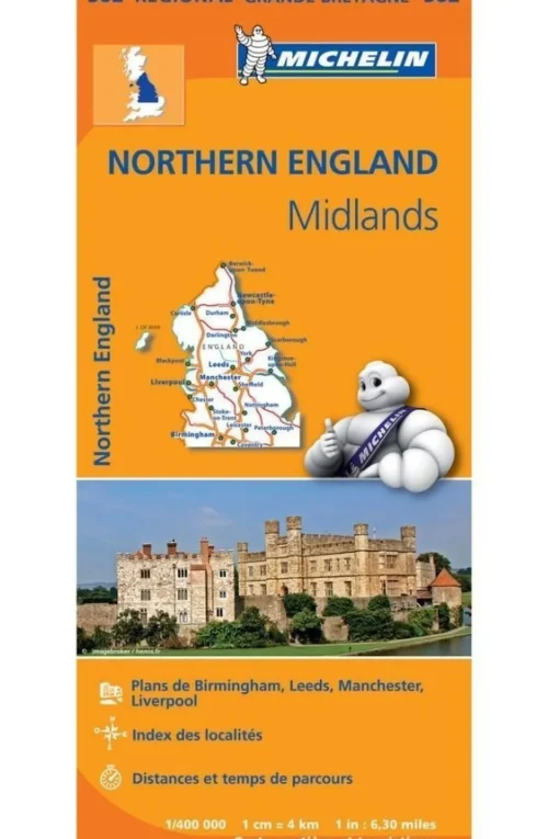 Michelin Engeland Noord / Midlands 502 mich (r)