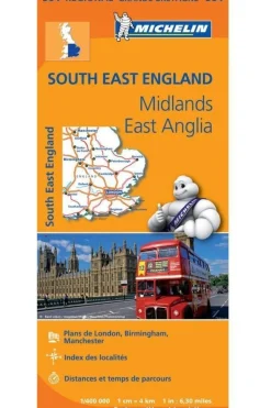 Michelin Engeland Zuid Oost 504 mich (r) Middle East Anglia