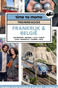 Momedia Boek Frankrijk & België Treinreisgids