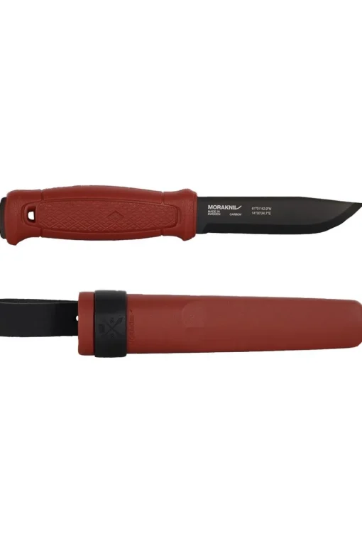 Morakniv Mes Garberg Black Blade Dala Red