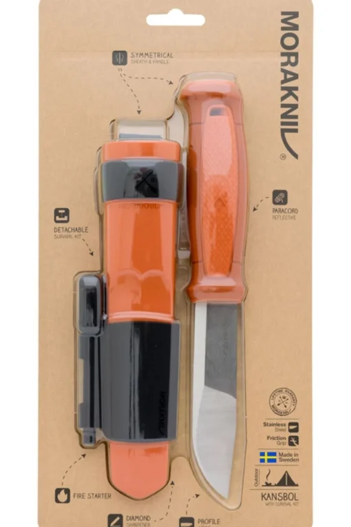 Morakniv Mes KansBol Survival Kit