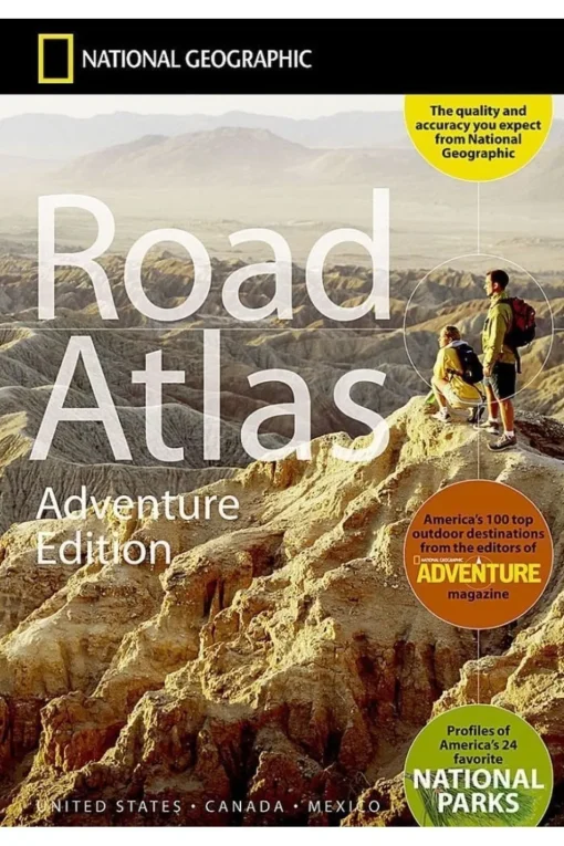 National Geographic USA Canada Mexico road atlas ng Adventure ed.