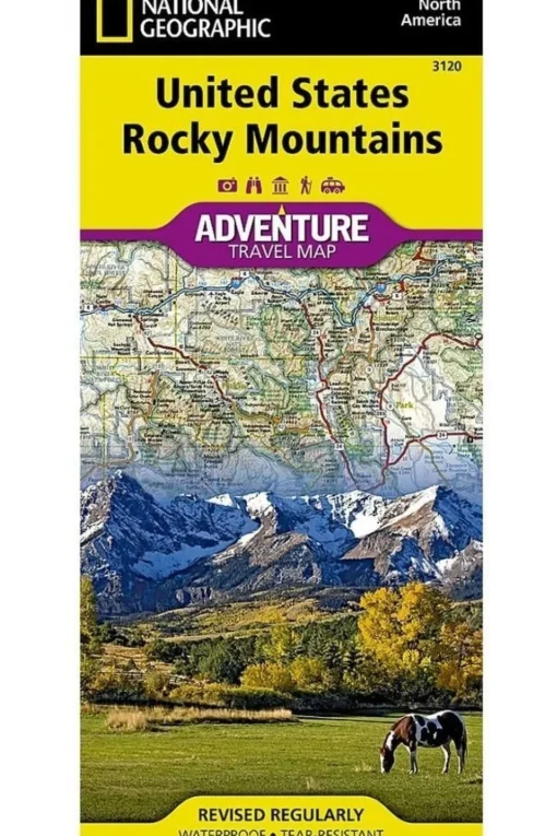 National Geographic USA Rocky Mountains adv. ng r/v (r) wp