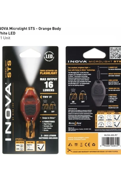 Nite Ize Verlichting Inova Microlight Swipe To Shine