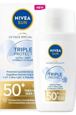 Nivea Zonnebescherming Spf 50 40Ml Face Uv Specialist Triple Protection