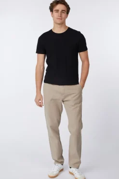 No Excess Broek Pants With Linen Garment Dyed