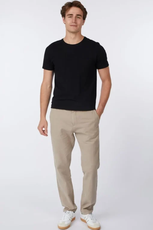 No Excess Broek Pants With Linen Garment Dyed