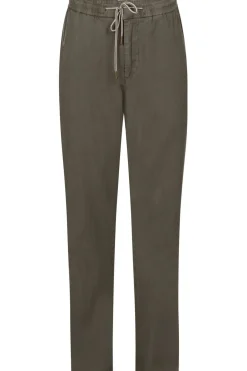 No Excess Broek Pants With Linen Garment Dyed