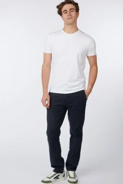 No Excess Broek Pants With Linen Garment Dyed