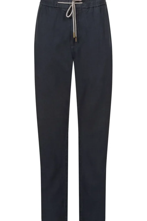 No Excess Broek Pants With Linen Garment Dyed