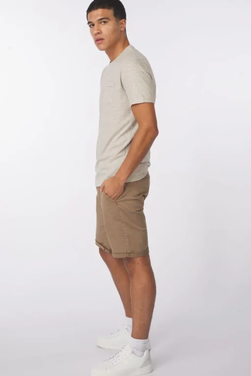 No Excess Short Chino Garment Dyed Twill