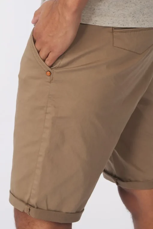 No Excess Short Chino Garment Dyed Twill