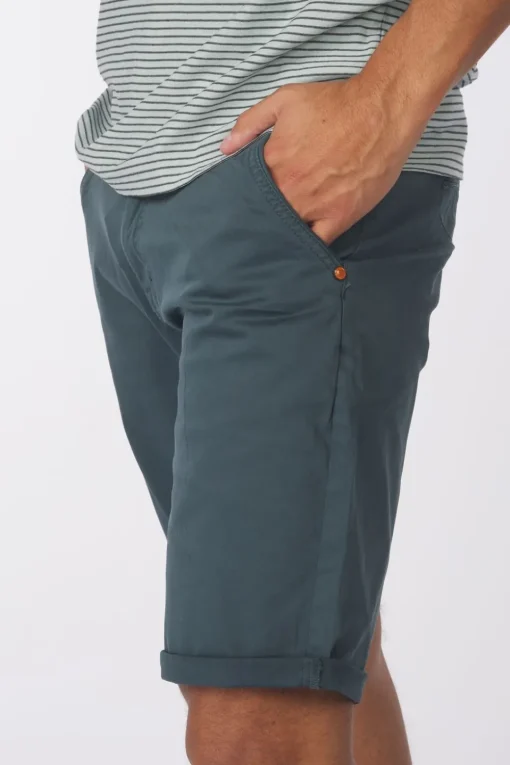 No Excess Short Chino Garment Dyed Twill
